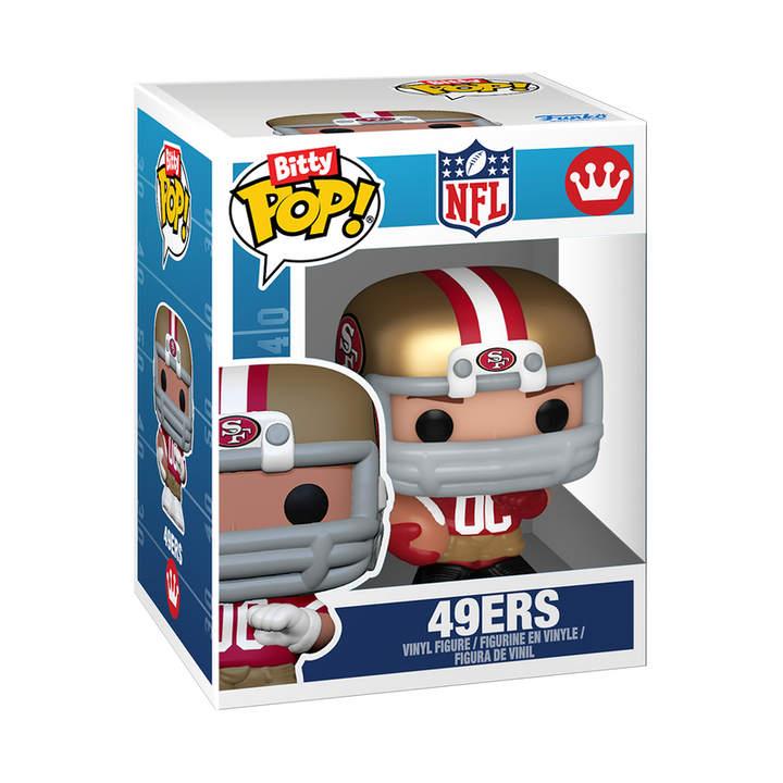 Funko NFL San Francisco 49ers Helmet & Player Bitty Pop! Vinyl Figure