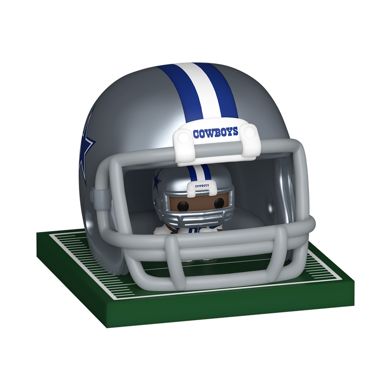 Funko NFL Dallas Cowboys Helmet & Player Bitty Pop! Vinyl Figure