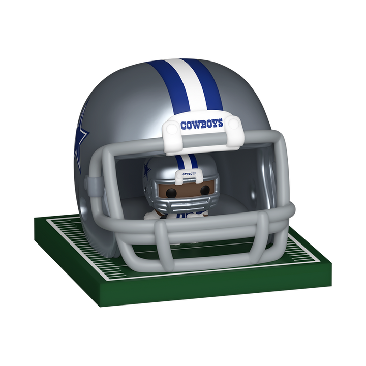 Funko NFL Dallas Cowboys Helmet & Player Bitty Pop! Vinyl Figure