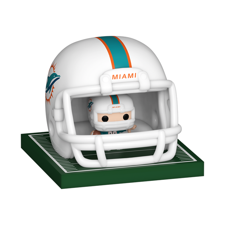 Funko NFL Miami Dolphins Helmet & Player Bitty Pop! Vinyl Figure