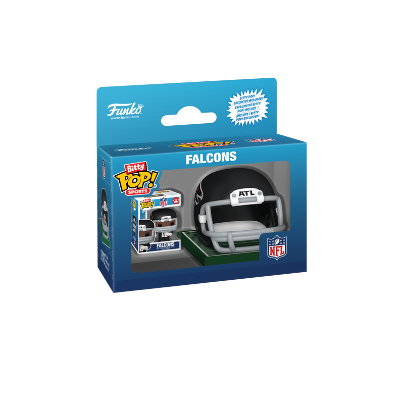 Funko NFL Atlanta Falcons Helmet & Player Bitty Pop! Vinyl Figure