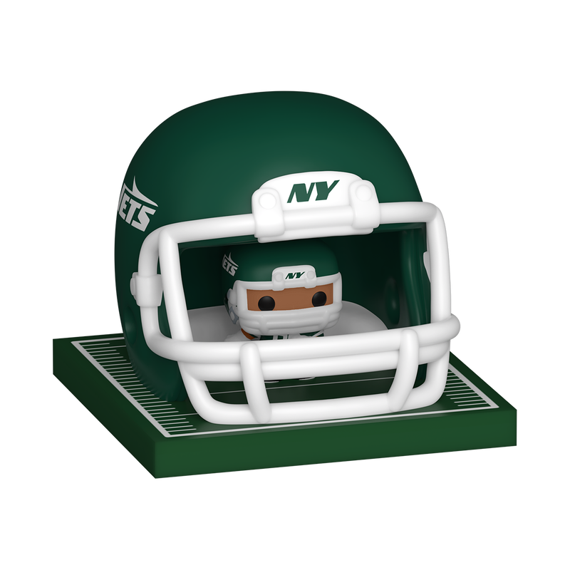 Funko NFL New York Jets Helmet & Player Bitty Pop! Vinyl Figure