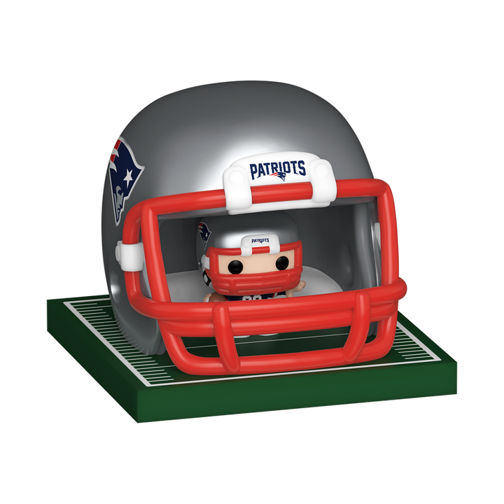 Funko NFL New England Patriots Helmet & Player Bitty Pop! Vinyl Figure