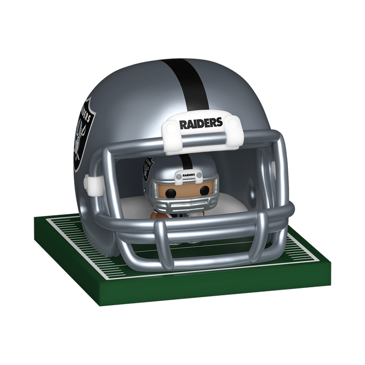 Funko NFL Las Vegas Raiders Helmet & Player Bitty Pop! Vinyl Figure