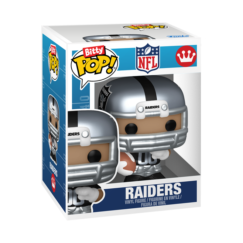 Funko NFL Las Vegas Raiders Helmet & Player Bitty Pop! Vinyl Figure