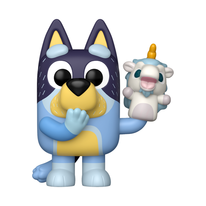 Funko Bluey Bandit with Unicorse Pop! Vinyl Figure