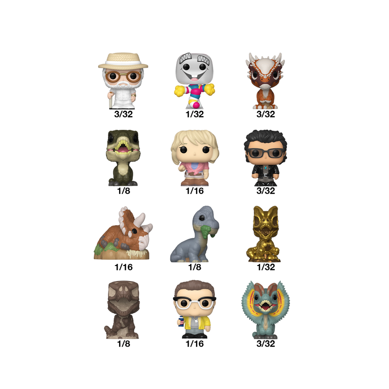 Funko Jurassic Park Single Bitty Pop! Vinyl Figure Mystery Blind Bag