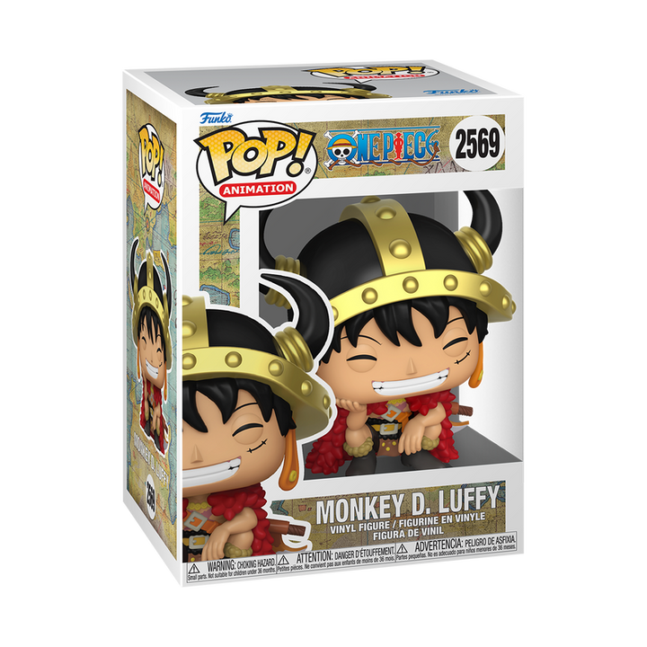 Funko One Piece Monkey D. Luffy w/Helmet Pop! Vinyl Figure