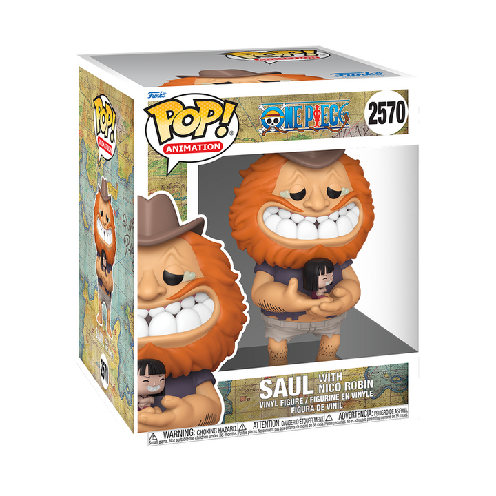 Funko One Piece Saul w/Nico Super Pop! Vinyl Figure