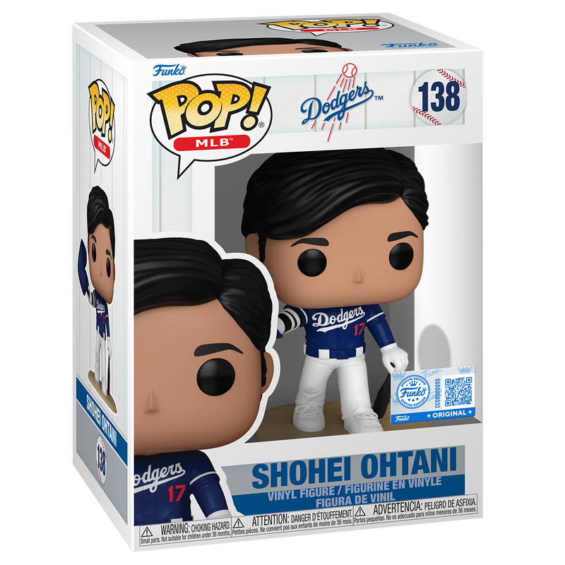 Funko MLB Los Angeles Dodgers Shohei Ohtani (Salute) Exclusive Pop! Vinyl Figure
