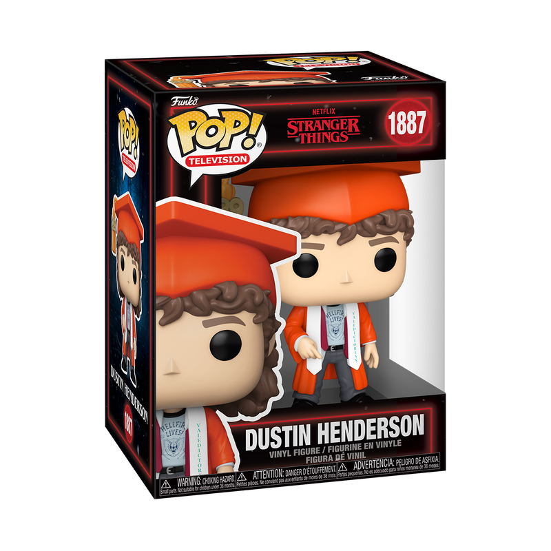 Funko Netflix Stranger Things Dustin Henderson (Graduation) Pop! Vinyl Figure