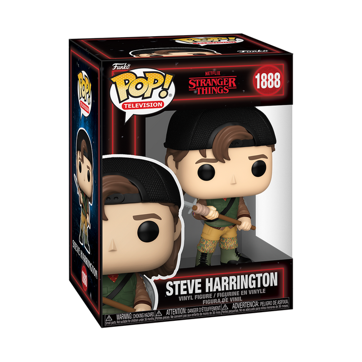 Funko Netflix Stranger Things Steve Harrington w/Spear Pop! Vinyl Figure