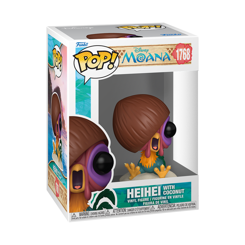 Funko Disney Moana Hei Hei with Coconut Pop! Vinyl Figure