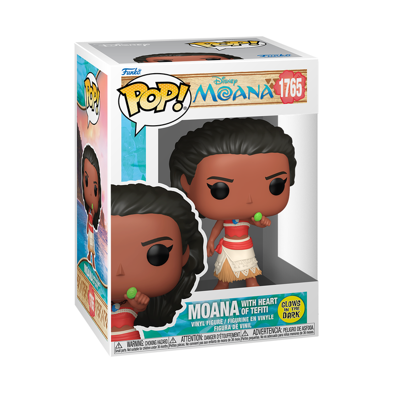Funko Disney Moana with Heart of Te Fiti Glow in the Dark Pop! Vinyl Figure