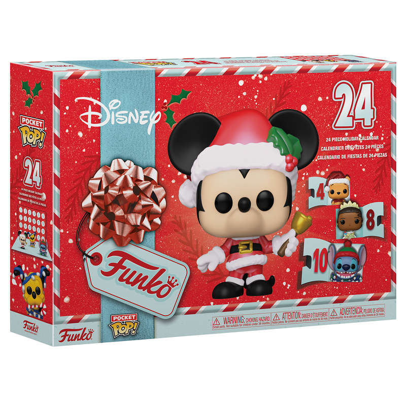 Funko Disney Holiday Advent 24 Day Countdown Calendar Pocket Pop! Vinyl Figure