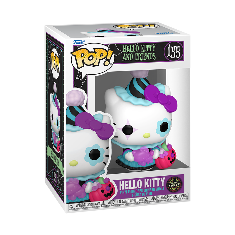 Funko Sanrio Hello Kitty Spooky Glow in the Dark Chase Pop! Vinyl Figure