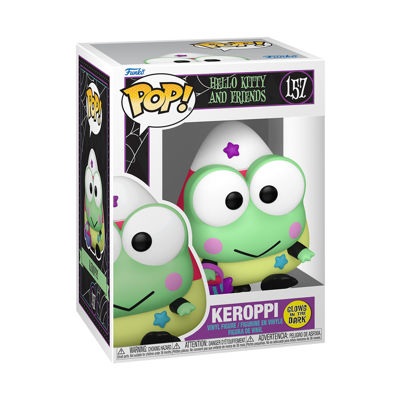 Funko Sanrio Keroppi Spooky Glow in the Dark Pop! Vinyl Figure