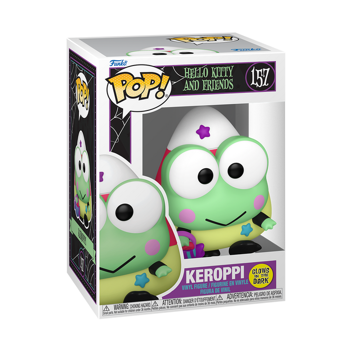 Funko Sanrio Keroppi Spooky Glow in the Dark Pop! Vinyl Figure