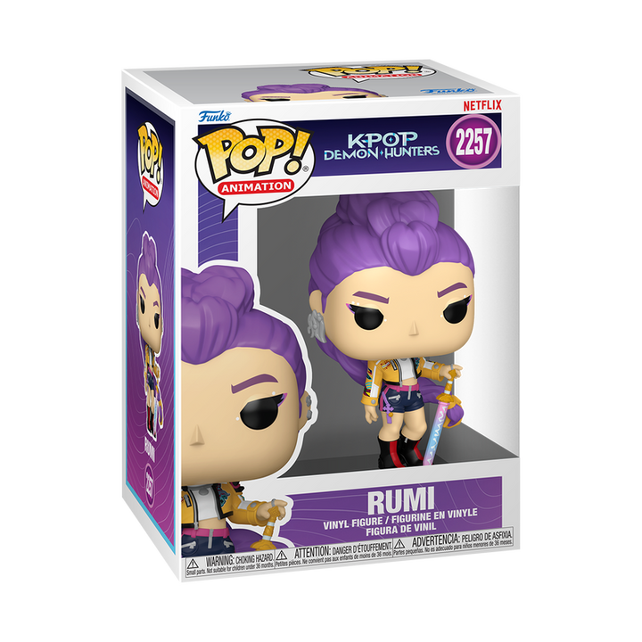 Funko Netflix KPop Demon Hunters Rumi Pop! Vinyl Figure