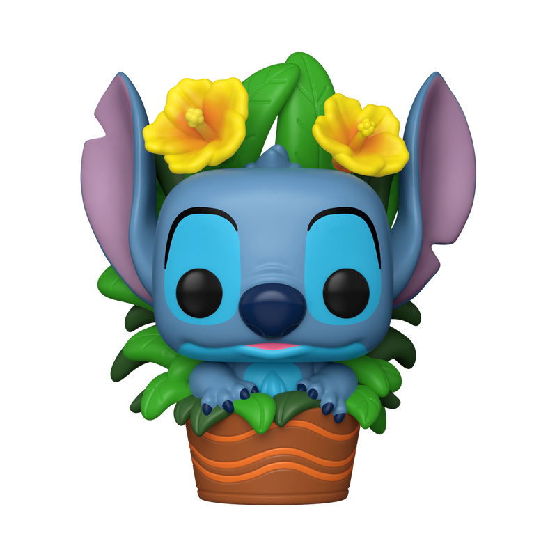 Funko Disney Lilo & Stitch in Potted Plant Premium Pop! Vinyl Figure