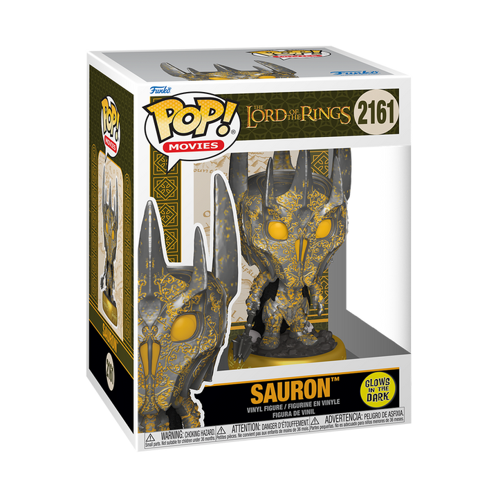 Funko The Lord of the Rings Sauron w/Weapon (Glow) Premium Pop! Vinyl Figure