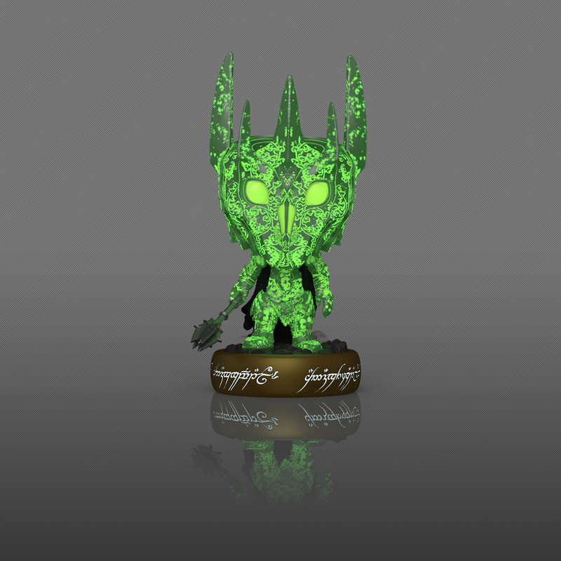 Funko The Lord of the Rings Sauron w/Weapon (Glow) Premium Pop! Vinyl Figure