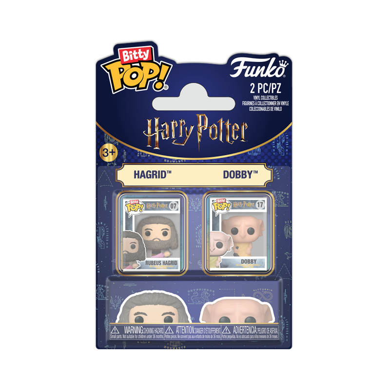 Funko Harry Potter Rubeus Hagrid & Dobby Bitty Pop! Vinyl Figure 2-Pack
