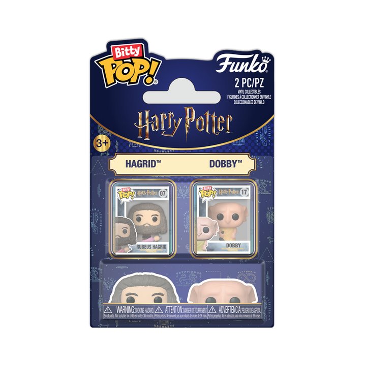 Funko Harry Potter Rubeus Hagrid & Dobby Bitty Pop! Vinyl Figure 2-Pack
