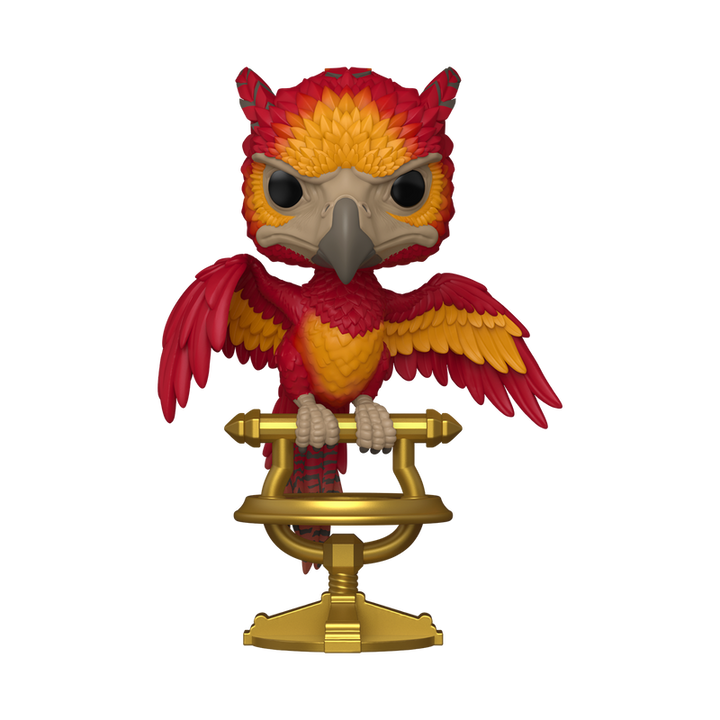 Funko Harry Potter Fawkes on Perch Premium Pop! Vinyl Figure