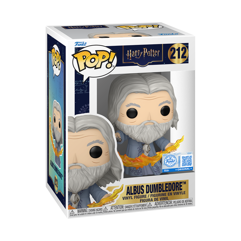Funko Harry Potter Albus Dumbledore (Flames) Pop! Vinyl Figure