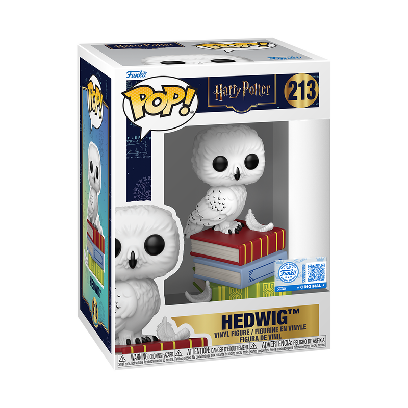 Funko Harry Potter Hedwig on Books Pop! Vinyl Figure