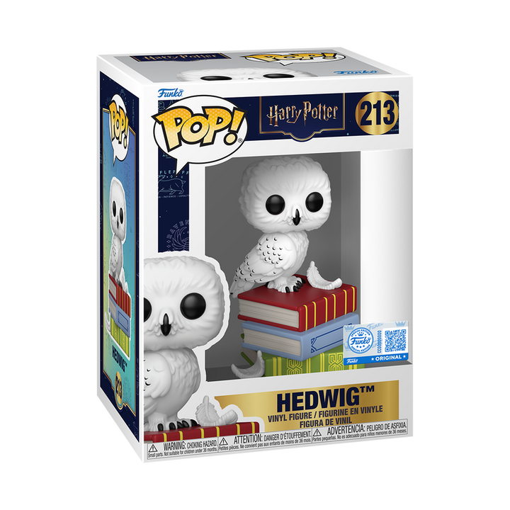 Funko Harry Potter Hedwig on Books Pop! Vinyl Figure