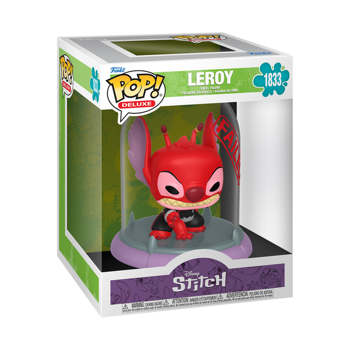 Funko Disney Lilo & Stitch Leroy (Containment Capsule) Deluxe Pop! Vinyl Figure