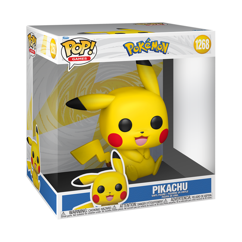 Funko Pokemon Pikachu Jumbo Pop! Vinyl Figure