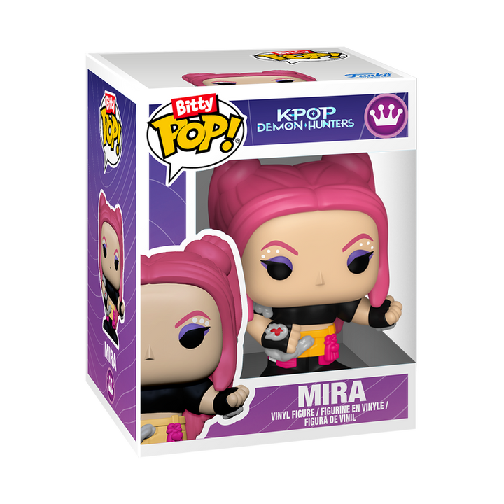 Funko Kpop Demon Hunters Mira (How It's Done) Bitty Pop! Stages Vinyl Figure