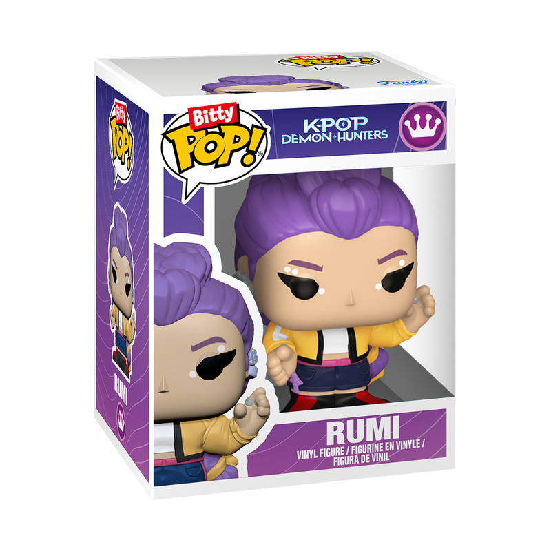 Funko Kpop Demon Hunters Rumi (How It's Done) Bitty Pop! Stages Vinyl Figure