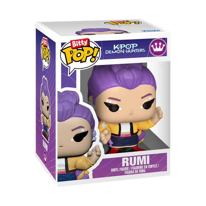 Funko Kpop Demon Hunters Rumi (How It's Done) Bitty Pop! Stages Vinyl Figure