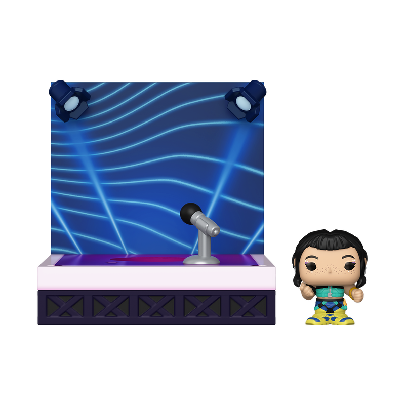 Funko Kpop Demon Hunters Zoey (How It's Done) Bitty Pop! Stages Vinyl Figure