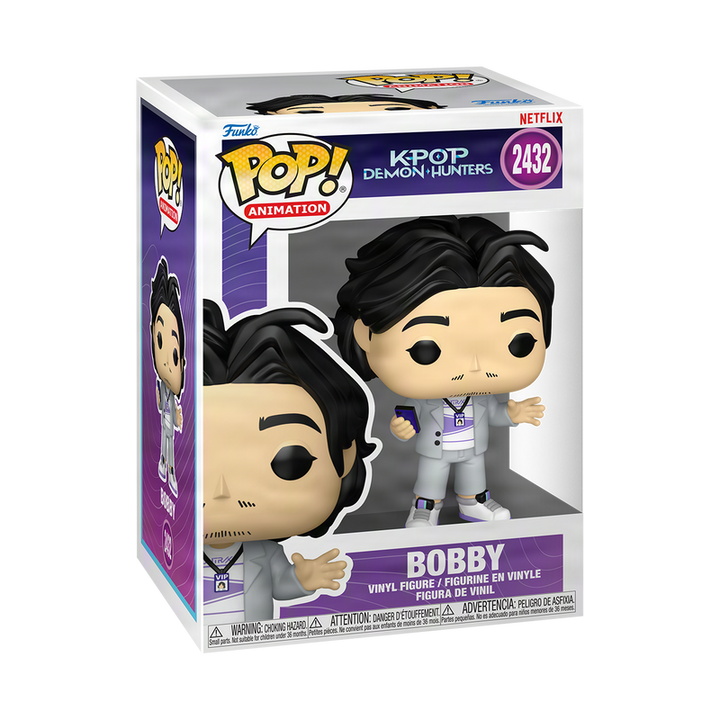 Funko Netflix KPop Demon Hunters Bobby Pop! Vinyl Figure