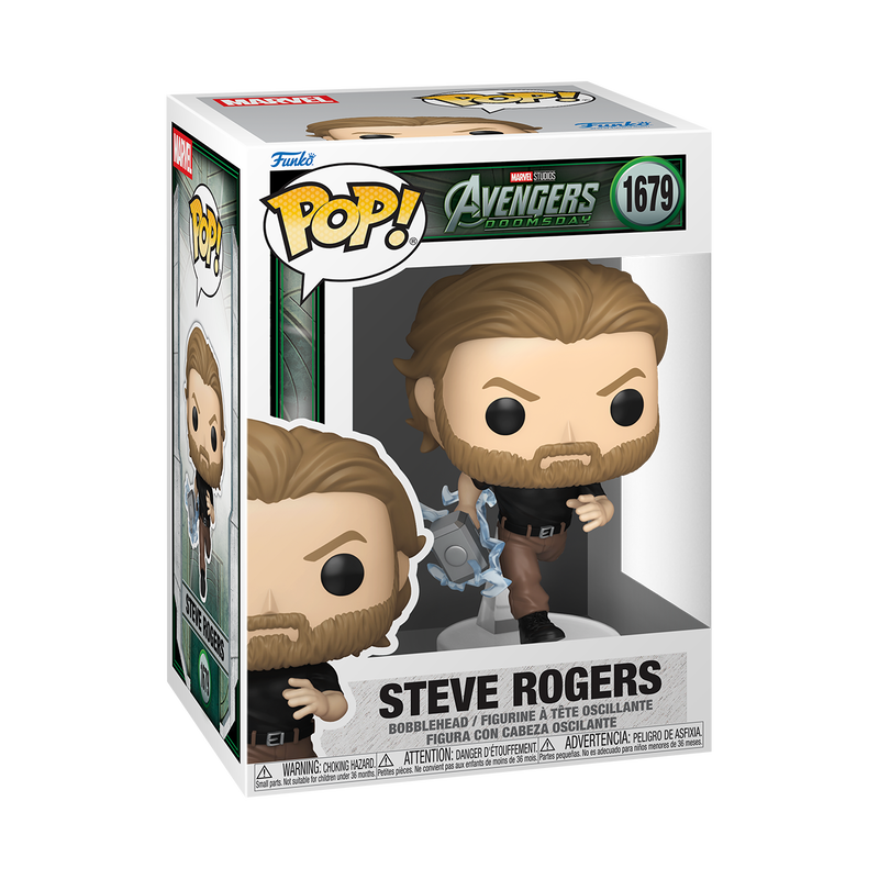 Funko Marvel Studios Avengers Doomsday Steve Rogers Pop! Vinyl Figure