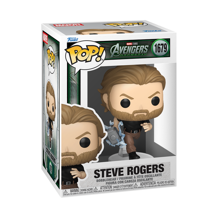Funko Marvel Studios Avengers Doomsday Steve Rogers Pop! Vinyl Figure