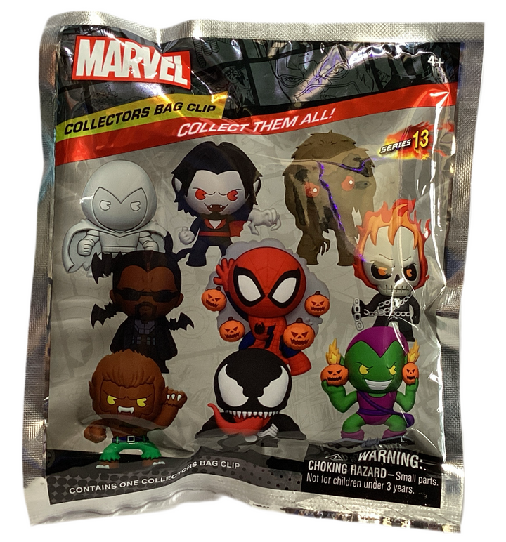 Marvel Series 13 3D Foam Bag Clip