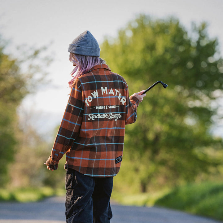 Cakeworthy Disney Pixar Cars Tow Mater Flannel Shirt