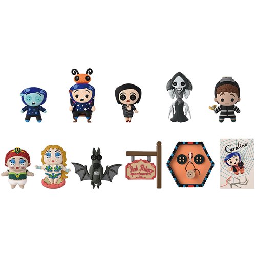 Laika Coraline Series 5 3D Foam Bag Clip
