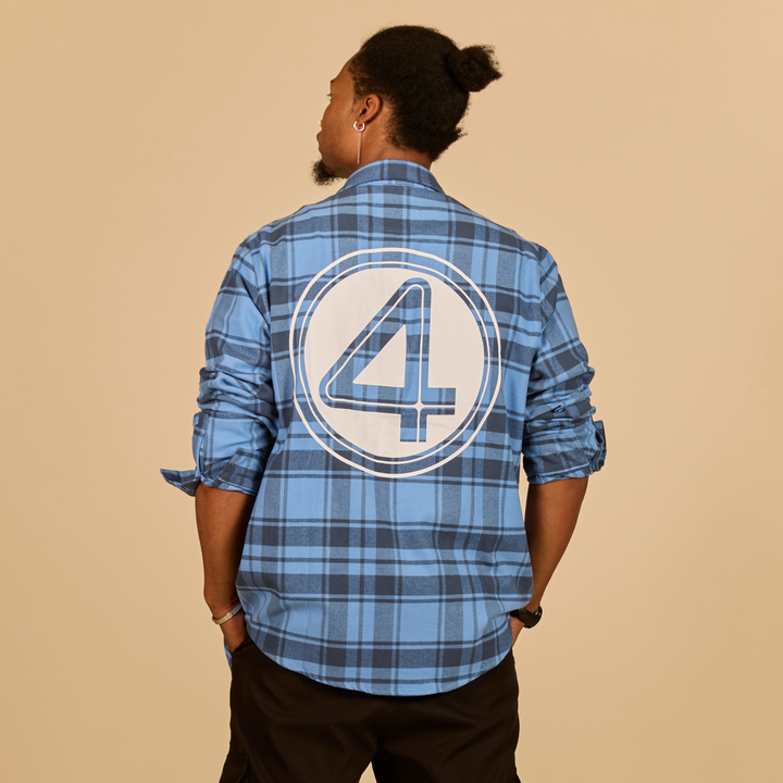Cakeworthy Marvel Studios The Fantastic Four: First Steps Flannel Shirt