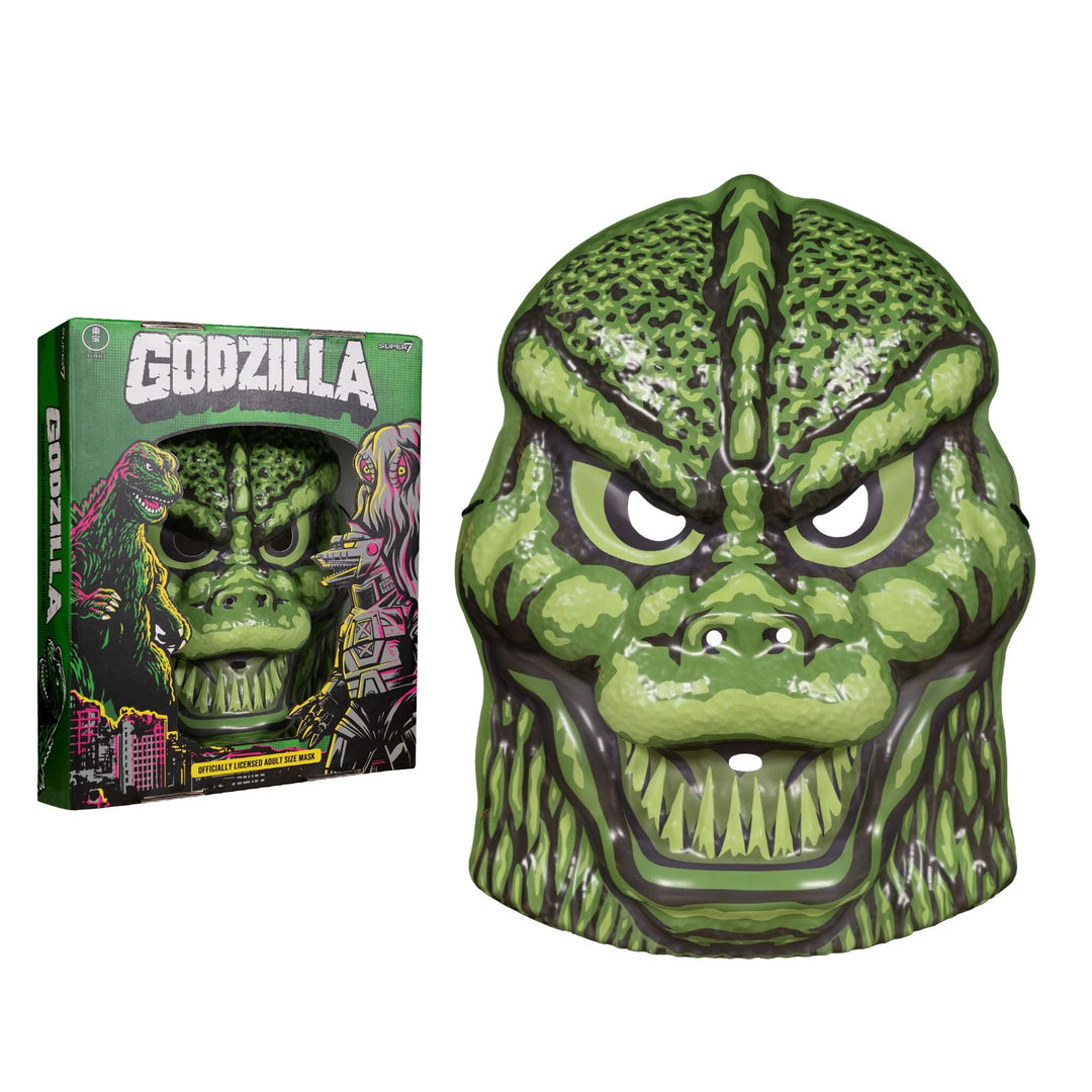 Godzilla Green Glow in the Dark Mask