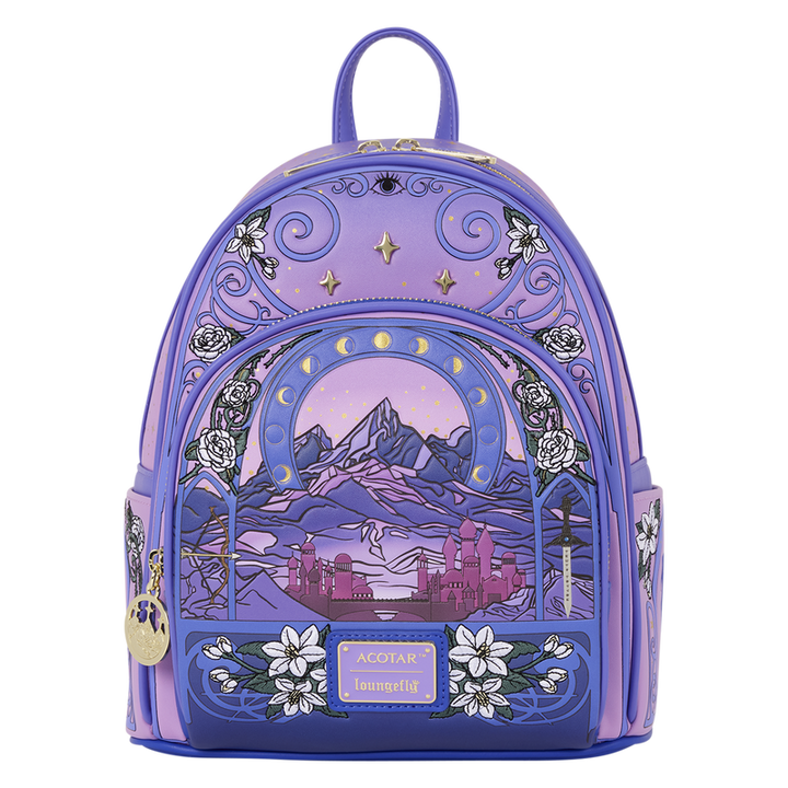 Loungefly Acotar A Court of Thorns and Roses Ramiel Mountain Mini Backpack