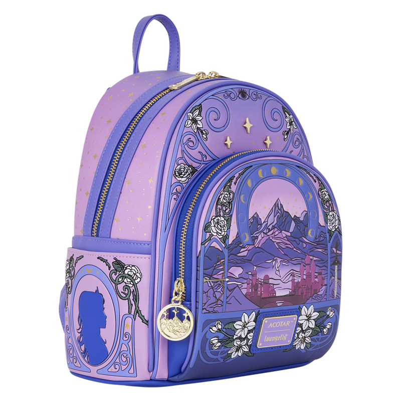 Loungefly Acotar A Court of Thorns and Roses Ramiel Mountain Mini Backpack