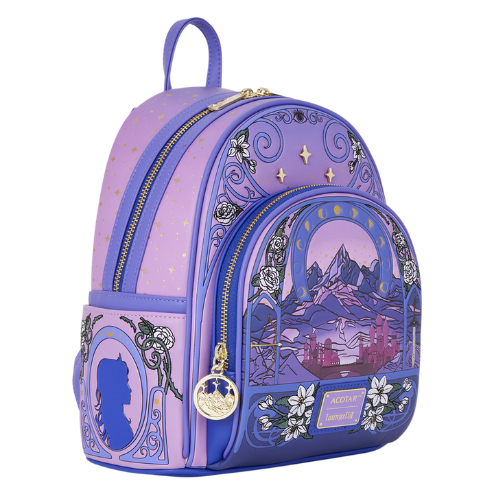 Loungefly Acotar A Court of Thorns and Roses Ramiel Mountain Mini Backpack
