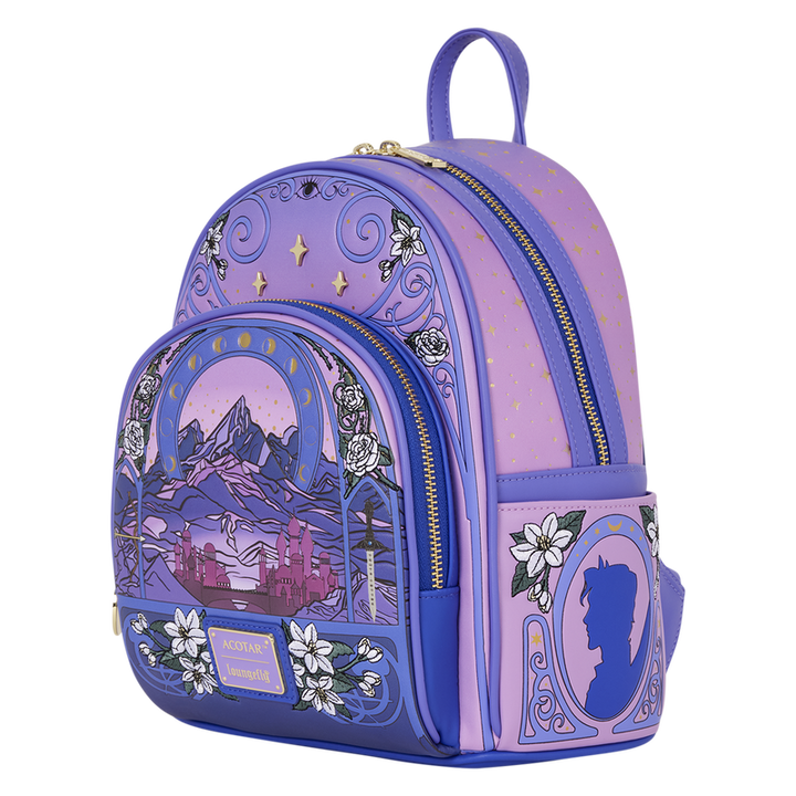 Loungefly Acotar A Court of Thorns and Roses Ramiel Mountain Mini Backpack
